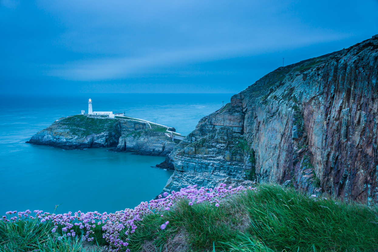 Sunset, South Stack Lighthouse, Anglesey