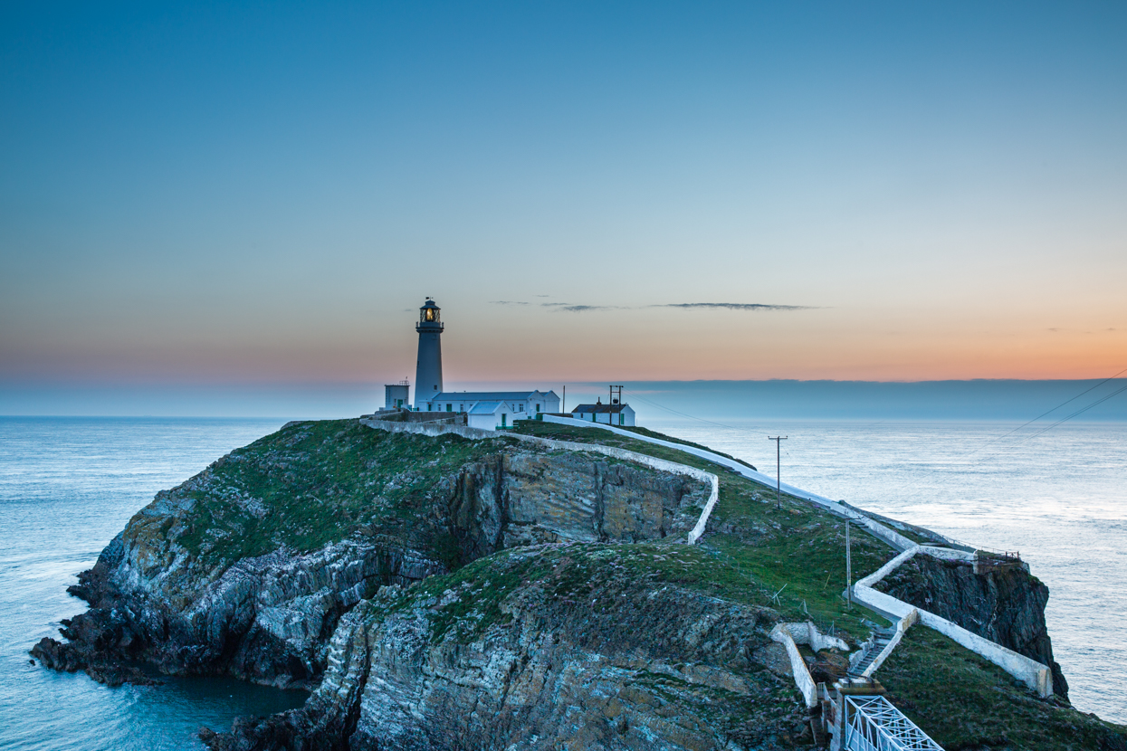 Sunset, South Stack Lighthouse, Anglesey