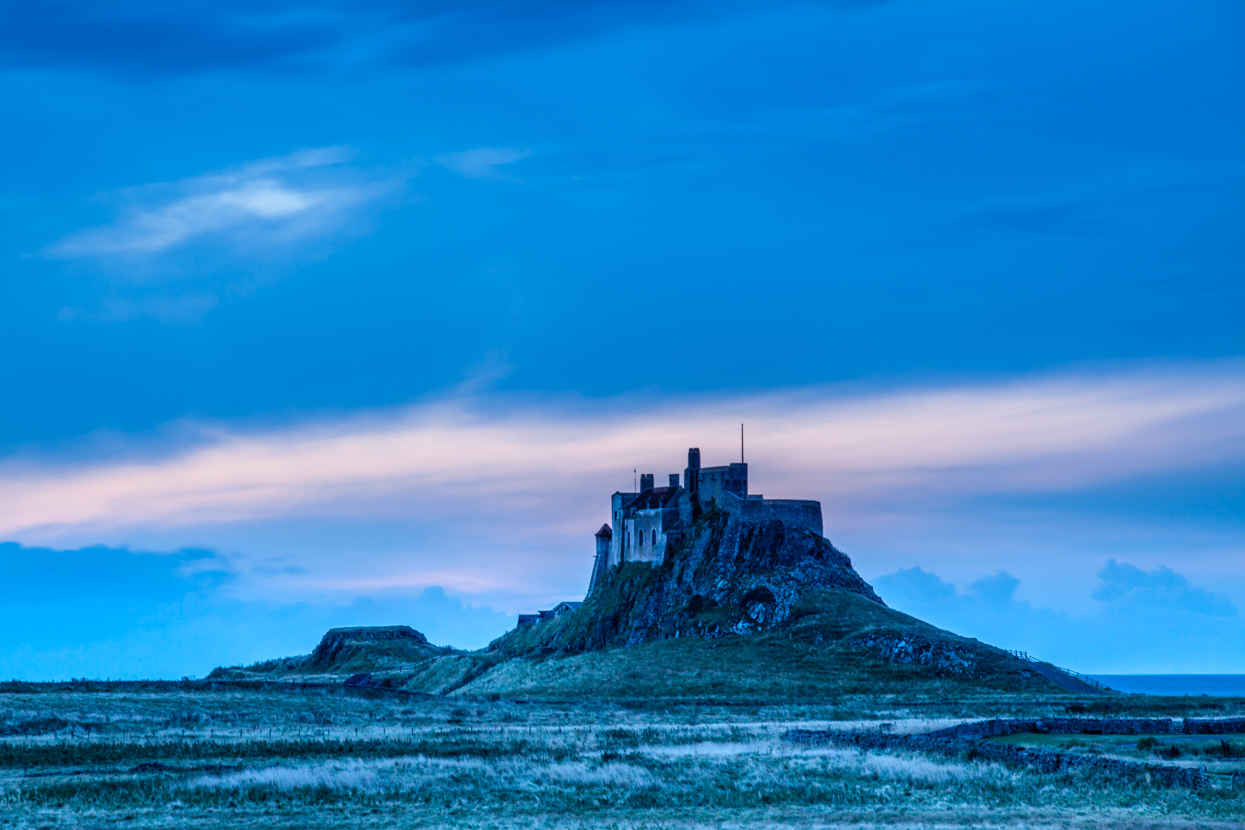 Sunrise, Lindisfarne Castle, Northumberland