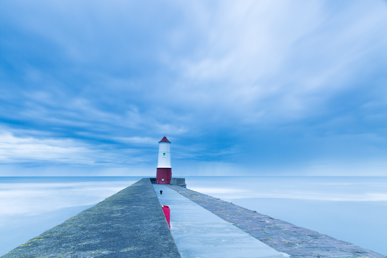 Sunset, Berwick Lighthouse, Northumberland