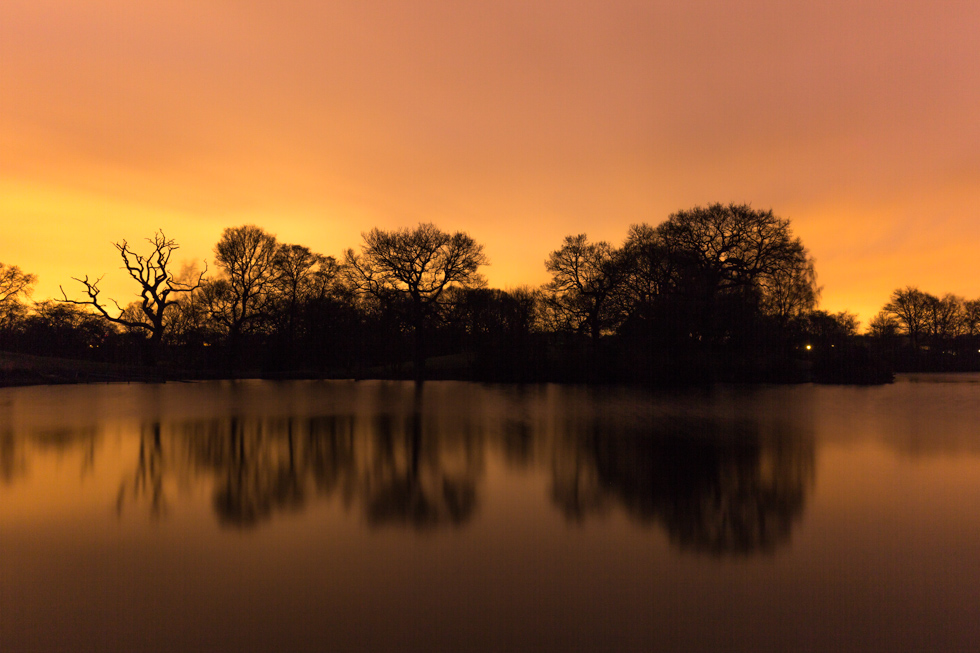 Sunrise, Lindow Common, Cheshire, UK