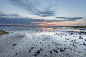 Sunset, Pilgrim's Way, Holy Island, Northumberland