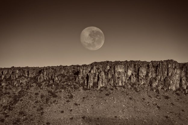 Full Moon, Karoo National Park, South Africa