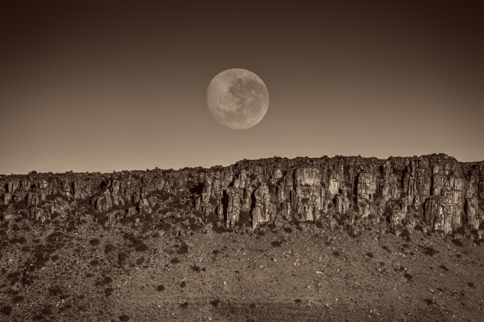 Full Moon, Karoo National Park, South Africa