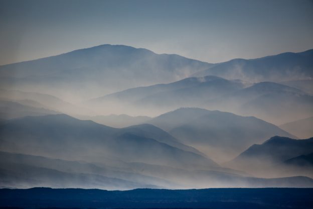 Sunrise, Santa Fe Mountains, New Mexico