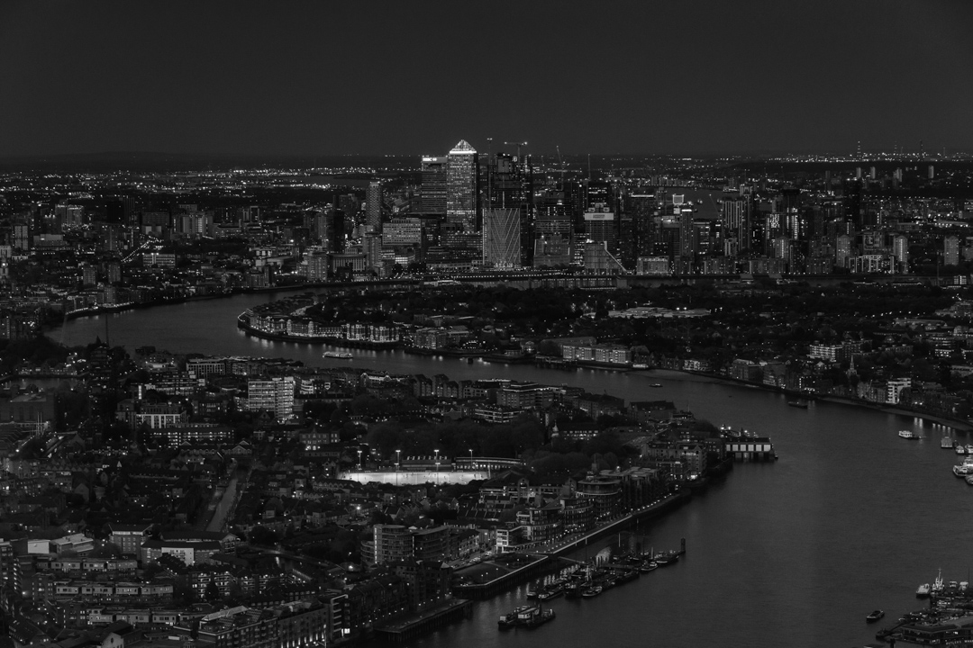 View from the Shard, London, UK