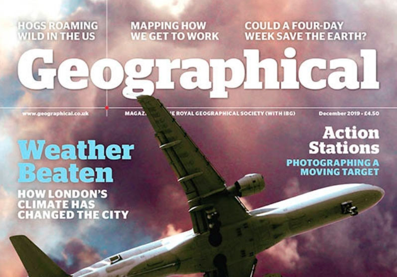 “Unreal City” featured in Geographical Magazine December 2019